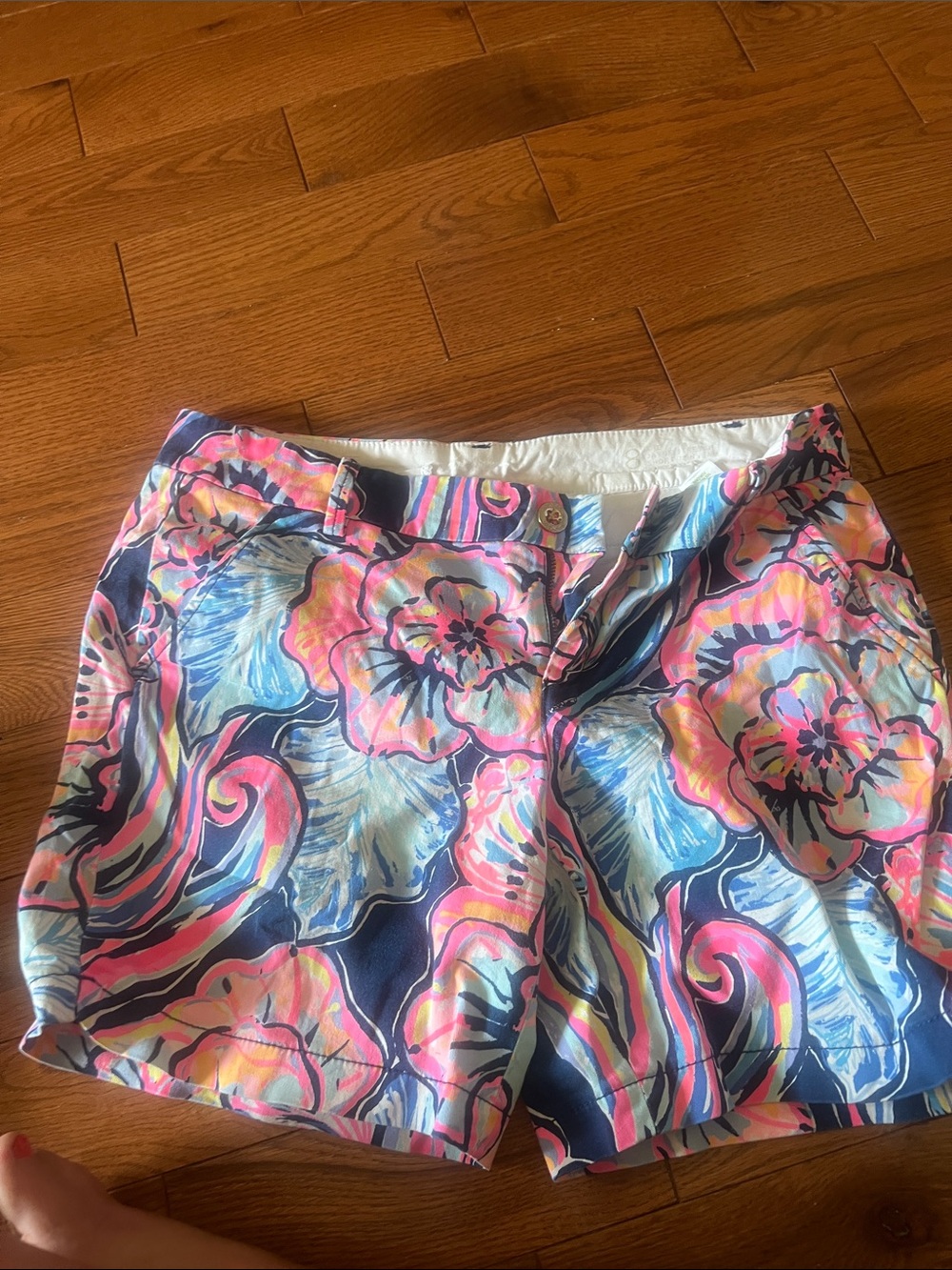 Lilly Pulitzer Jayne Floral Print Bermuda Shorts